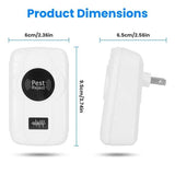 6-Pack Ultrasonic Insect Repellent - Dual Sound-Wave Tech - CoreGadgets