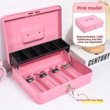 Combination Lock Book Safe - Metal Storage Box for Secure Storage