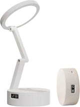 Foldable Book Lamp with LED Clock - Touch Control Night Light for Office, Bedroom, Study - CoreGadgets