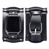 Genuine Cowhide Punk Watch Strap - Stylish and Durable Accessory - CoreGadgets